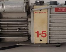 Edwards 1.5 E2M1.5 Rotary Vane Dual Stage Mechanical Vacuum Pump, 115 VAC 1 ph, PN: A37132902